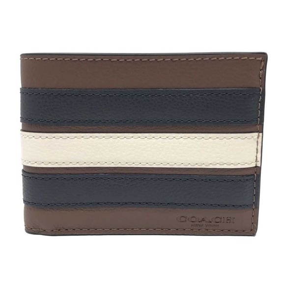 Coach Other - Coach Men’s Slim Billfold Varsity Stripe Wallet
